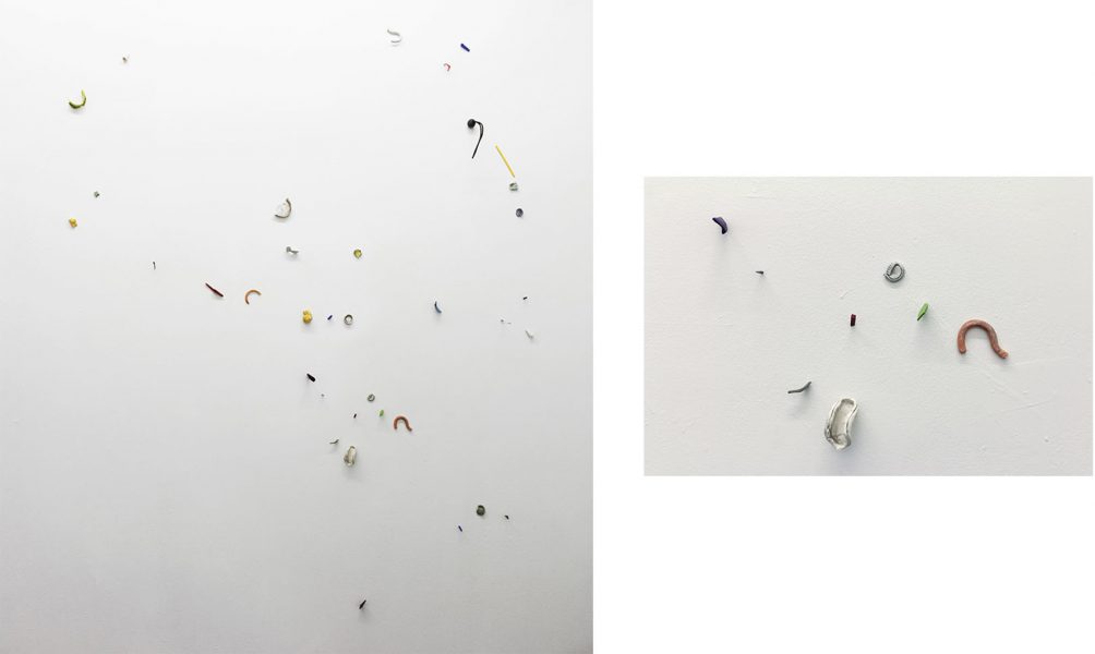 Notes on Origin, (installation view and detail), 2018-19