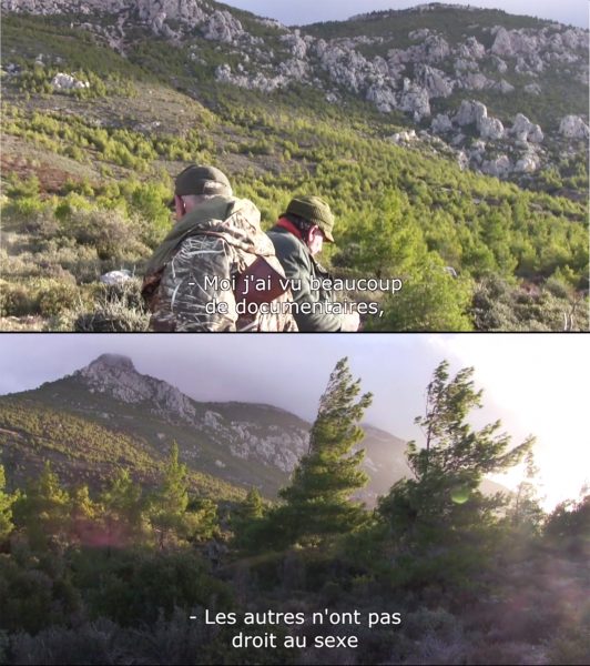 Le chasseur , 2018, film still, video, 6:22